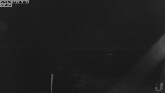 time-lapse frame, 4th Lake Sandbar webcam