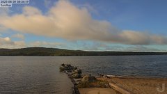 view from 4th Lake Sandbar on 2025-08-30