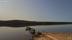 view from 4th Lake Sandbar on 2025-09-09