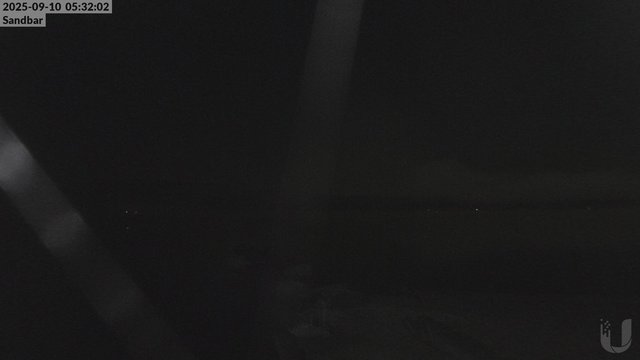 time-lapse frame, 4th Lake Sandbar webcam