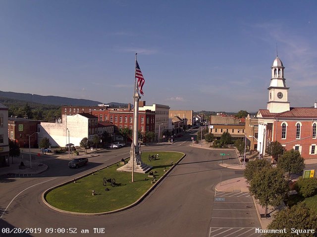 time-lapse frame, 13 East Market Street - Lewistown PA (west) webcam