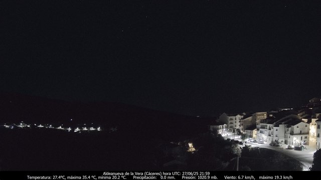 time-lapse frame, Meteogredos webcam