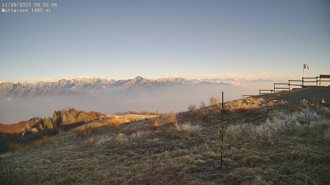 time-lapse frame, Stagione nevosa 2025-2026 webcam