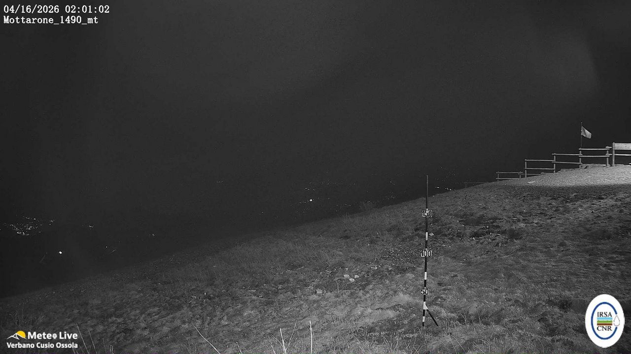 time-lapse frame, Mottarone est webcam