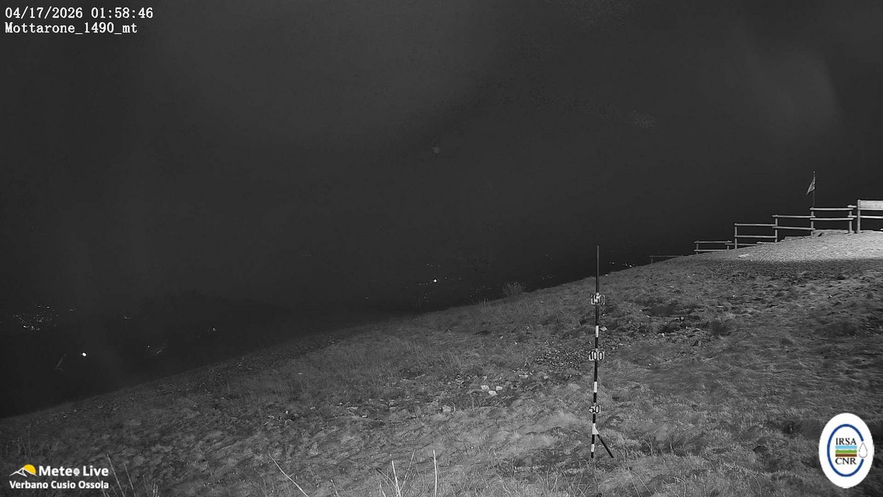 time-lapse frame, Mottarone est webcam