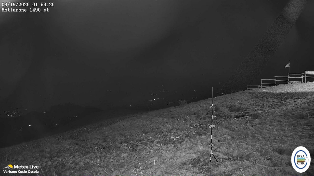 time-lapse frame, Mottarone est webcam