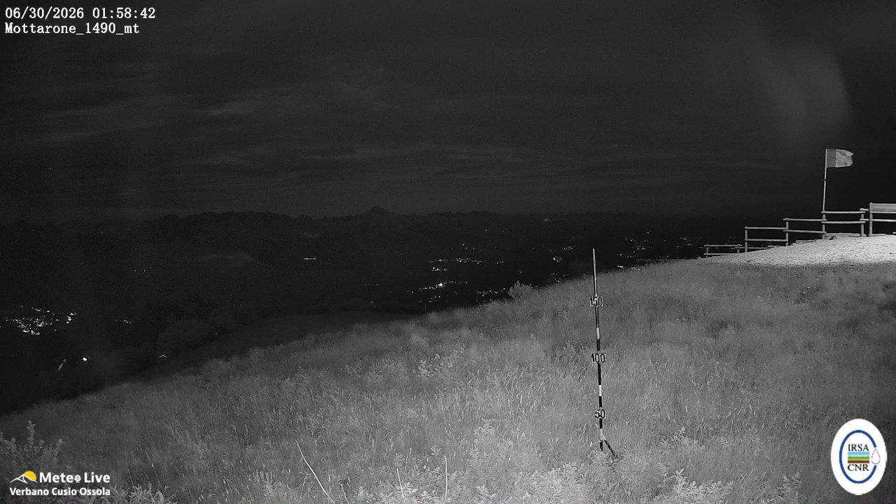 time-lapse frame, Mottarone est webcam