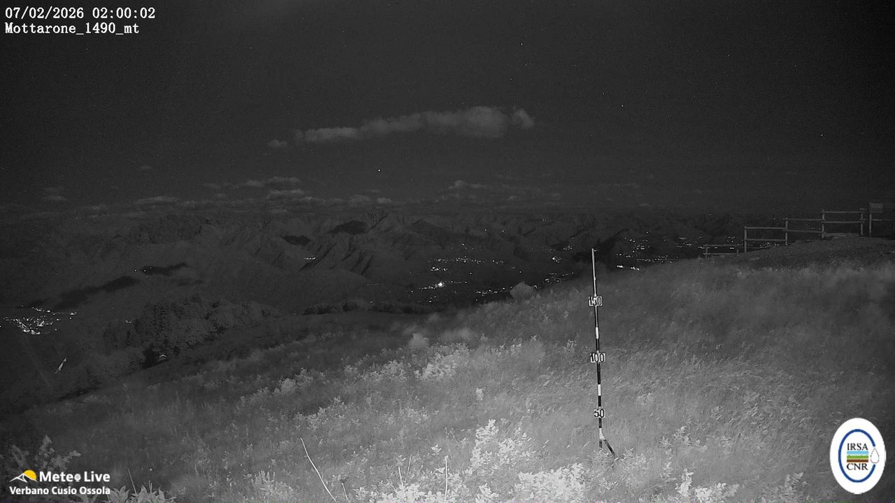 time-lapse frame, Mottarone est webcam
