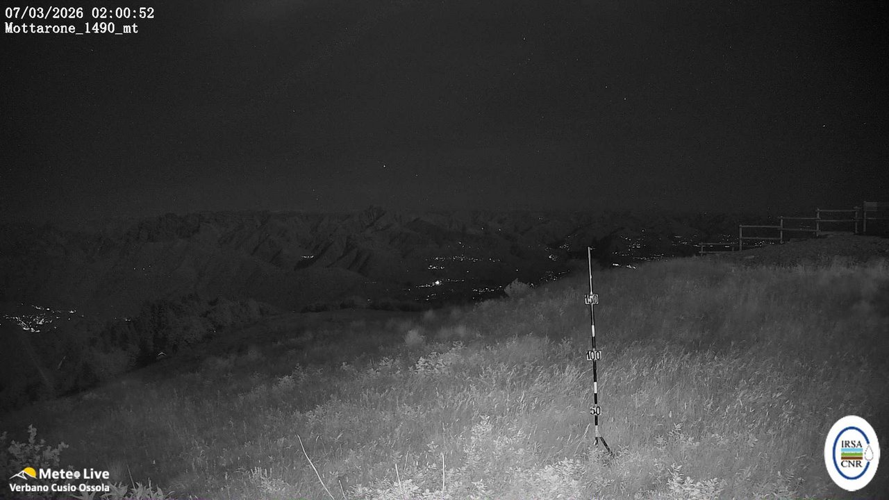 time-lapse frame, Mottarone est webcam