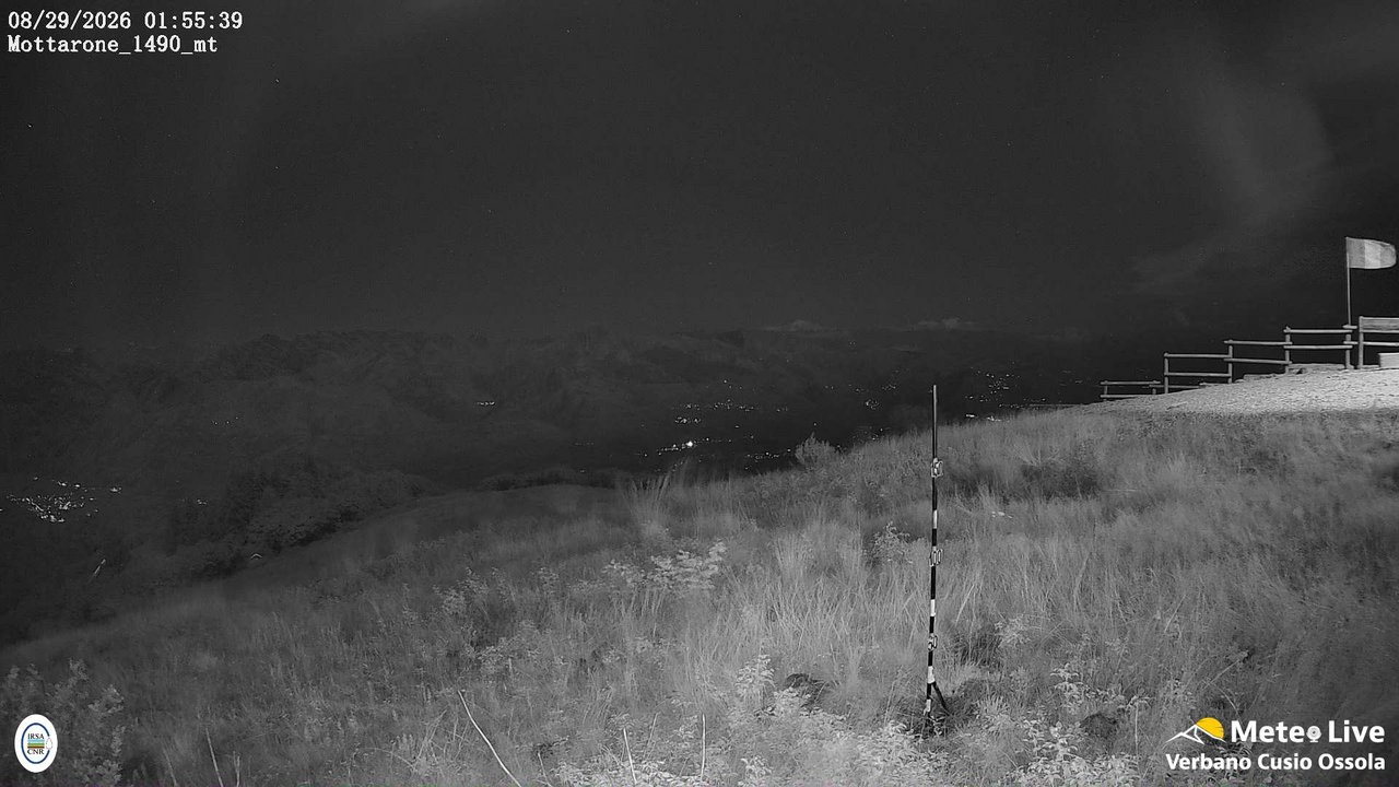 time-lapse frame, Mottarone est webcam