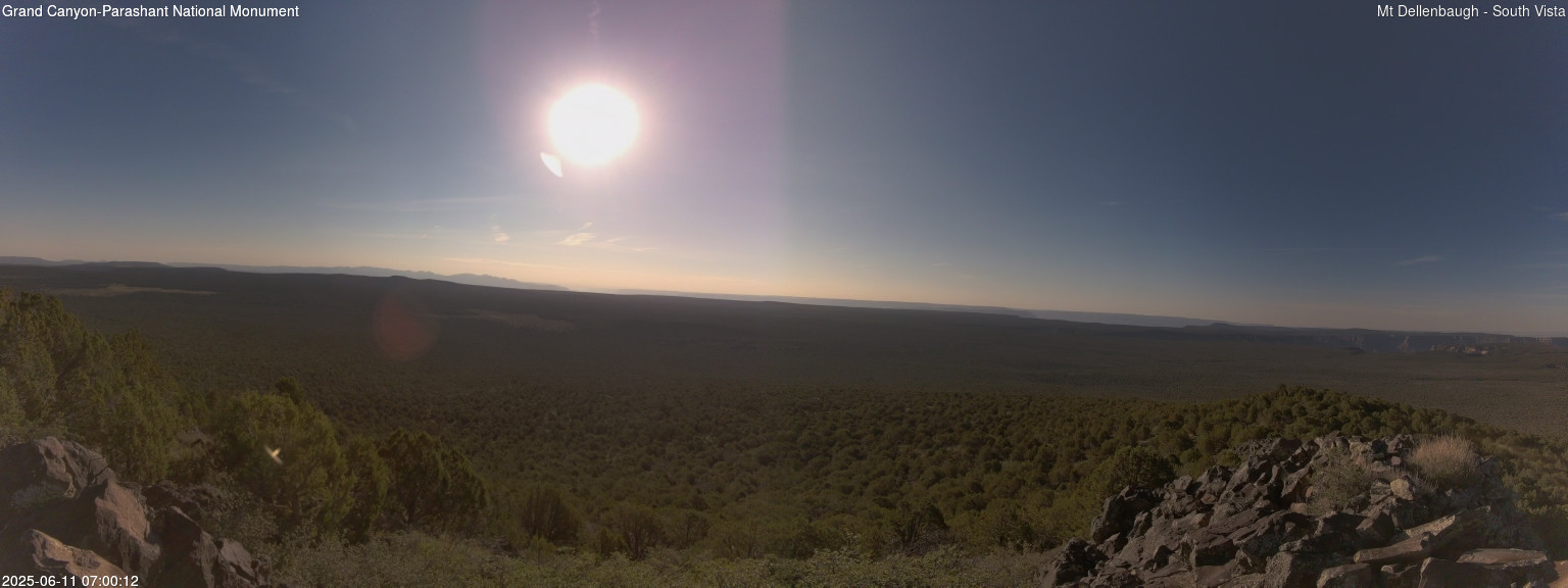 time-lapse frame, Mt Dellenbaugh - Southeast Vista webcam