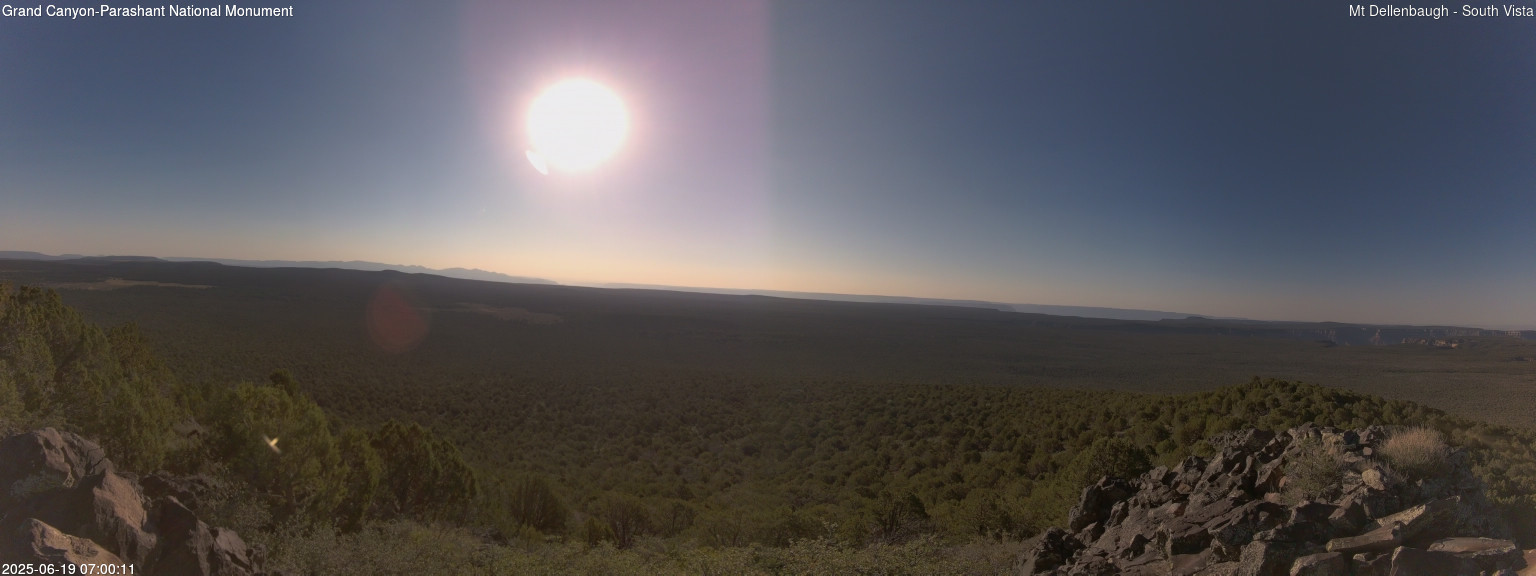 time-lapse frame, Mt Dellenbaugh - Southeast Vista webcam
