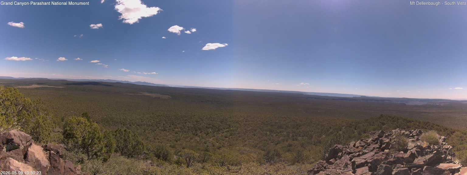 time-lapse frame, Mt Dellenbaugh - Southeast Vista webcam