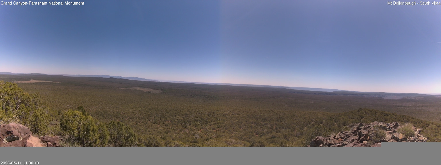 time-lapse frame, Mt Dellenbaugh - Southeast Vista webcam