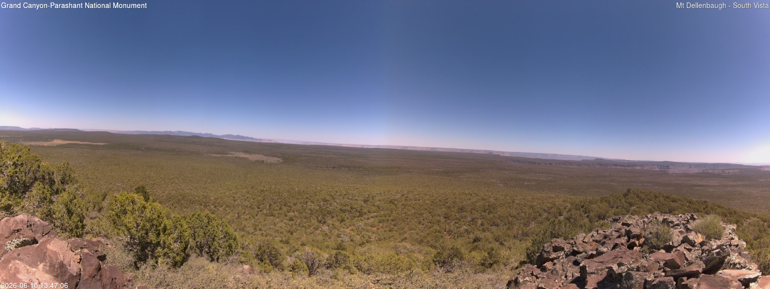 time-lapse frame, Mt Dellenbaugh - Southeast Vista webcam