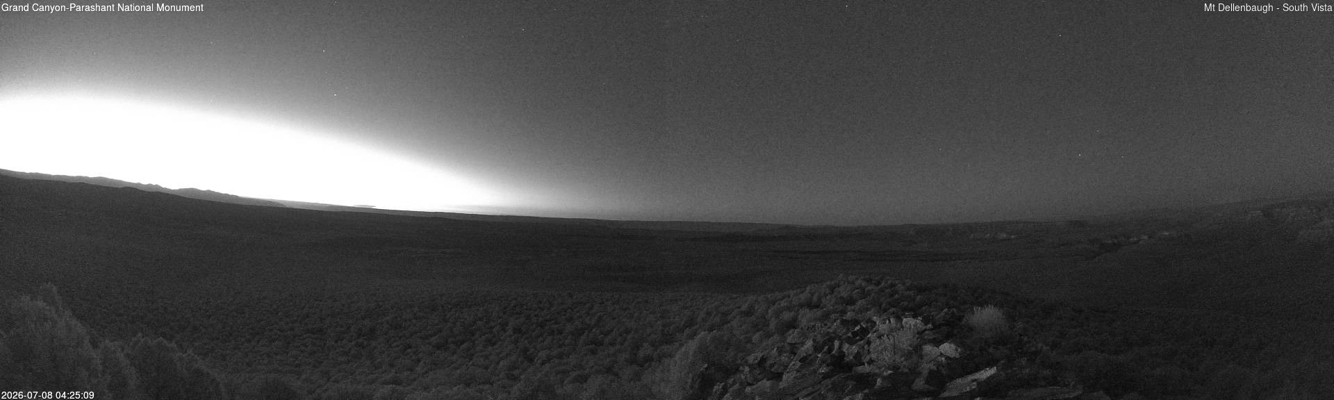time-lapse frame, Mt Dellenbaugh - Southeast Vista webcam