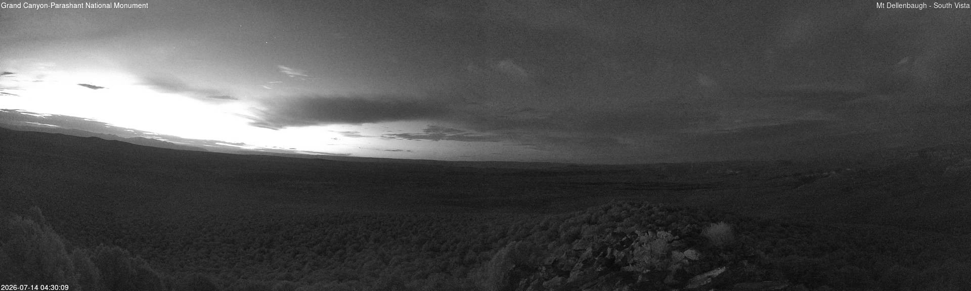 time-lapse frame, Mt Dellenbaugh - Southeast Vista webcam