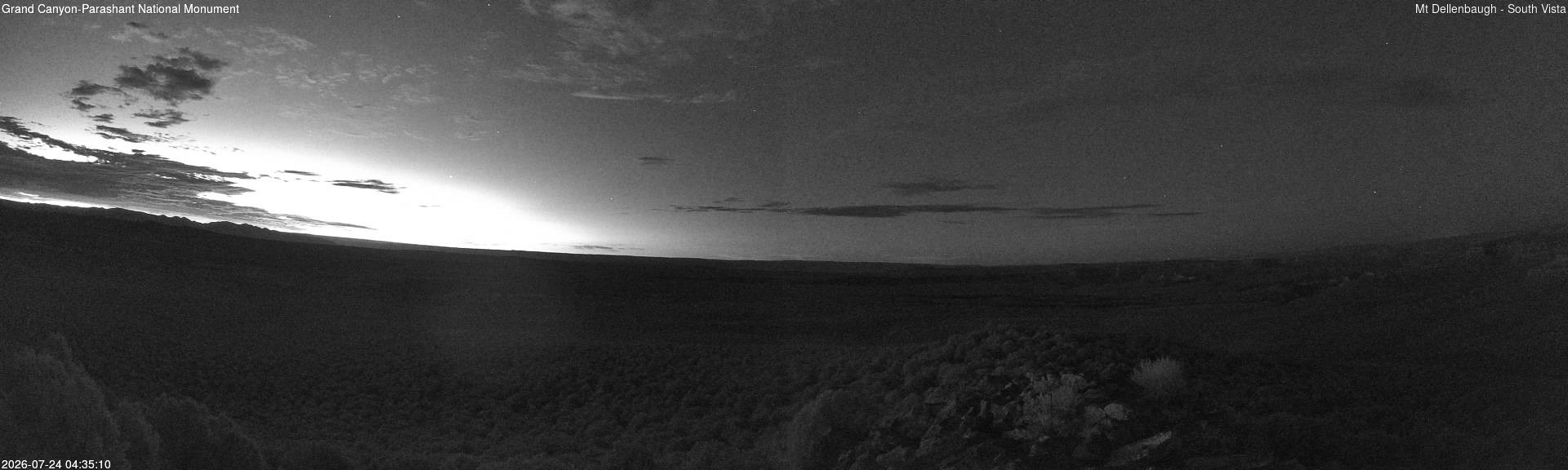 time-lapse frame, Mt Dellenbaugh - Southeast Vista webcam