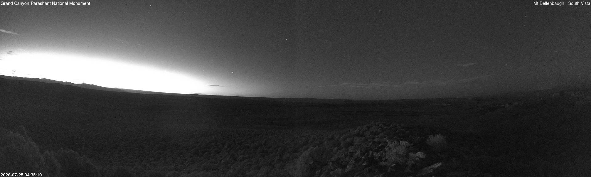 time-lapse frame, Mt Dellenbaugh - Southeast Vista webcam