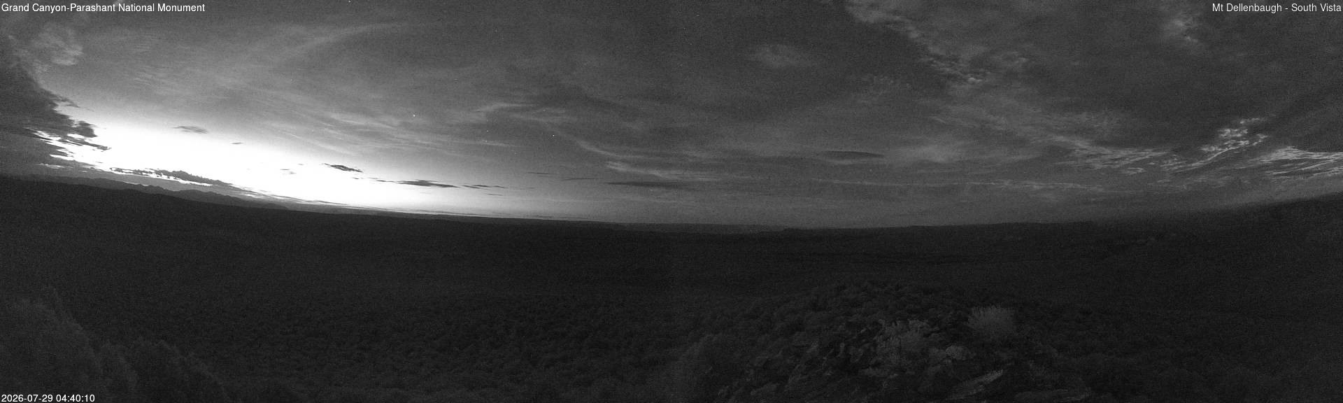 time-lapse frame, Mt Dellenbaugh - Southeast Vista webcam