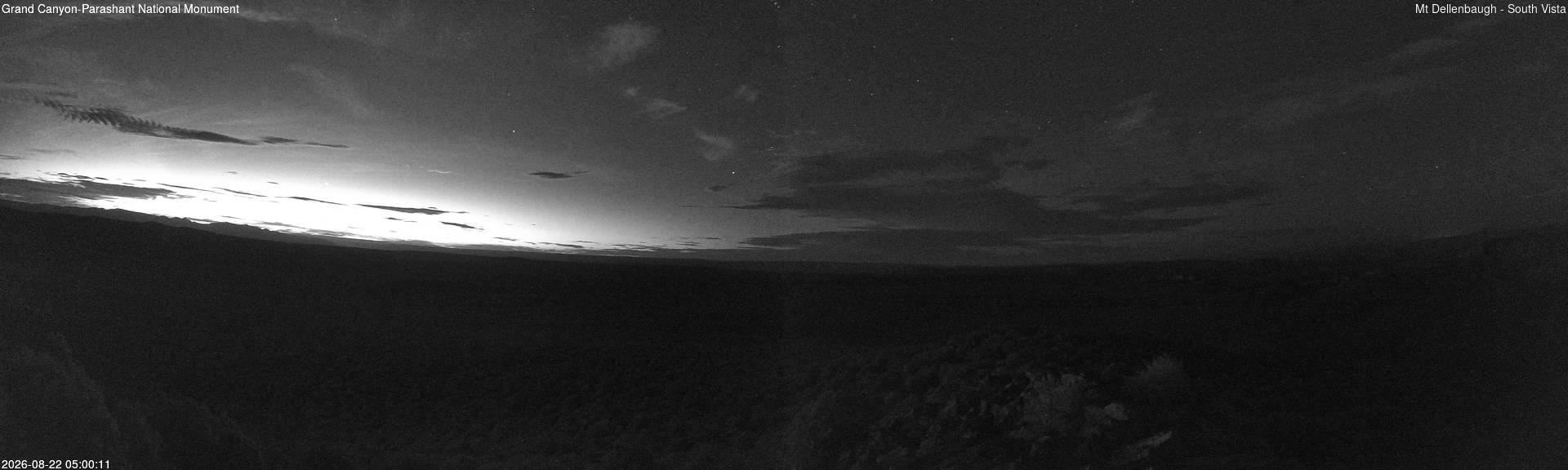 time-lapse frame, Mt Dellenbaugh - Southeast Vista webcam