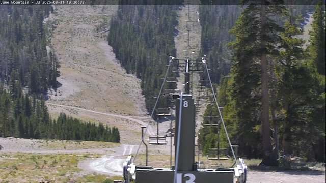 view from Mammoth June Rainbow Summit on 2026-08-31