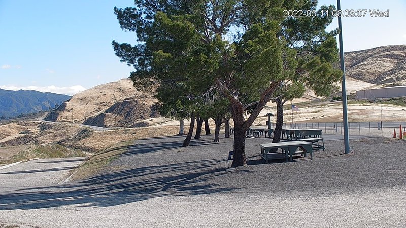 time-lapse frame, Canyon Crosswinds webcam