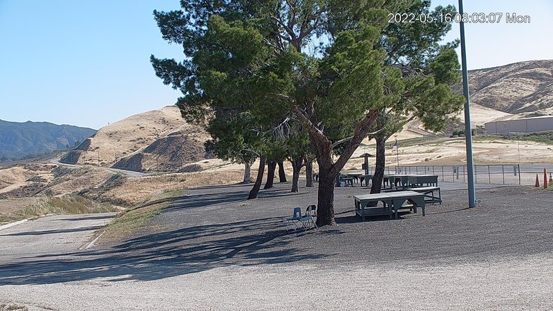 time-lapse frame, Canyon Crosswinds webcam