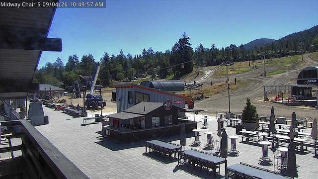 view from Bear Mountain Midway Chair on 2026-09-04