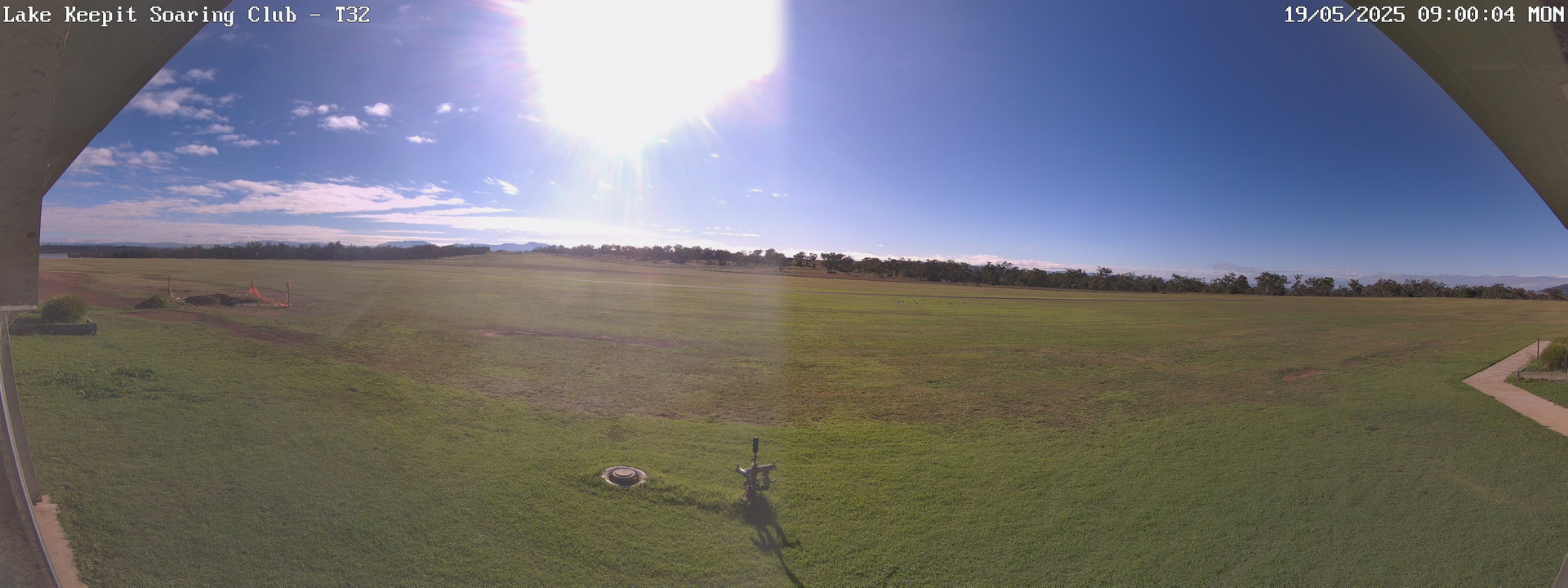time-lapse frame, Lake Keepit Soaring Club T32 webcam
