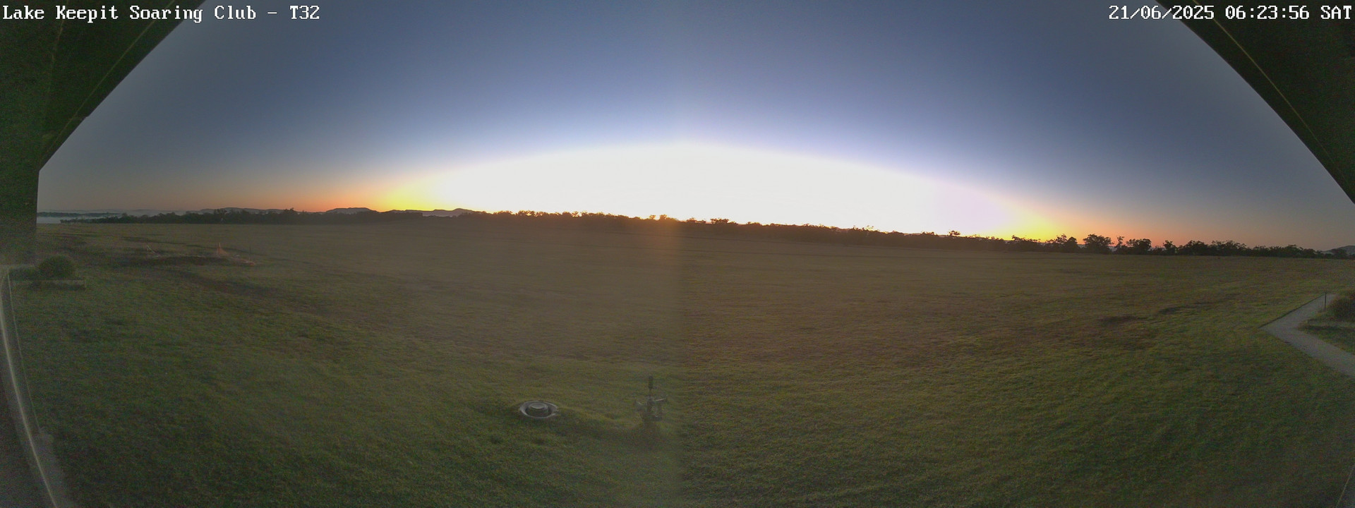 time-lapse frame, Lake Keepit Soaring Club T32 webcam