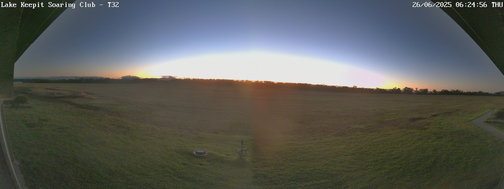 time-lapse frame, Lake Keepit Soaring Club T32 webcam