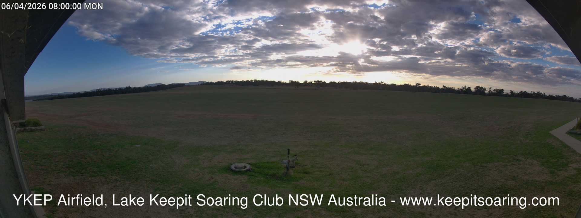 time-lapse frame, Lake Keepit Soaring Club T32 webcam