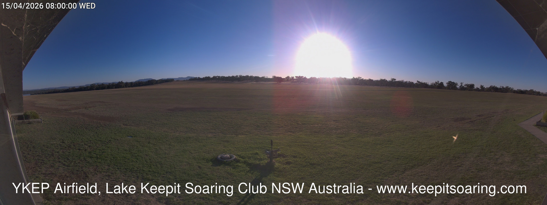 time-lapse frame, Lake Keepit Soaring Club T32 webcam