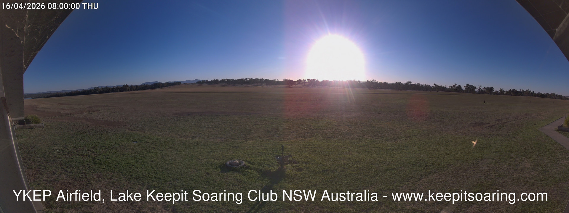 time-lapse frame, Lake Keepit Soaring Club T32 webcam