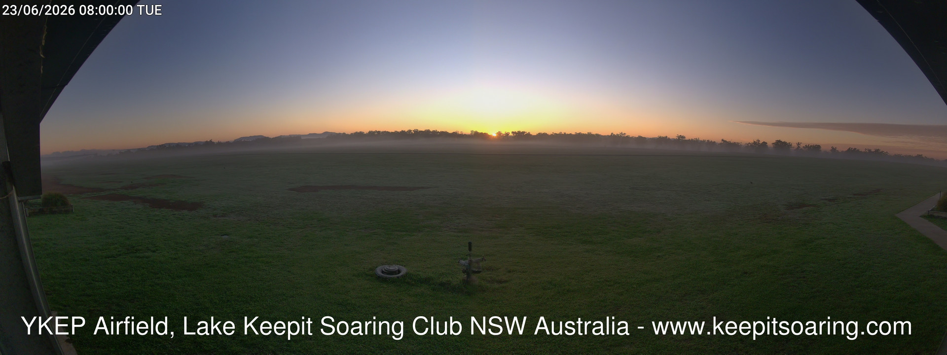 time-lapse frame, Lake Keepit Soaring Club T32 webcam