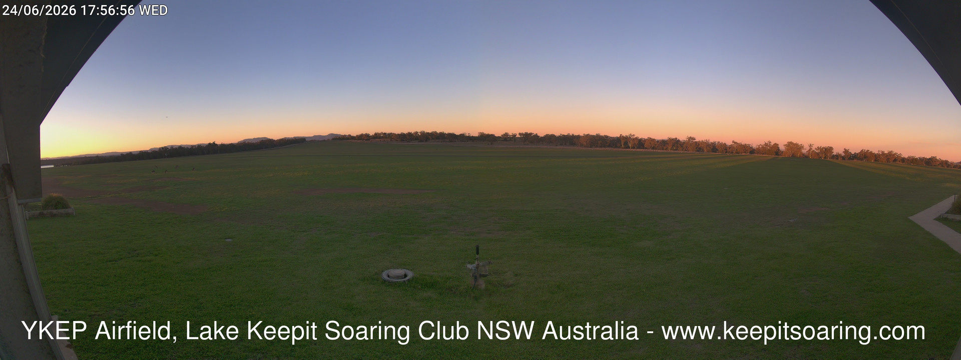 time-lapse frame, Lake Keepit Soaring Club T32 webcam