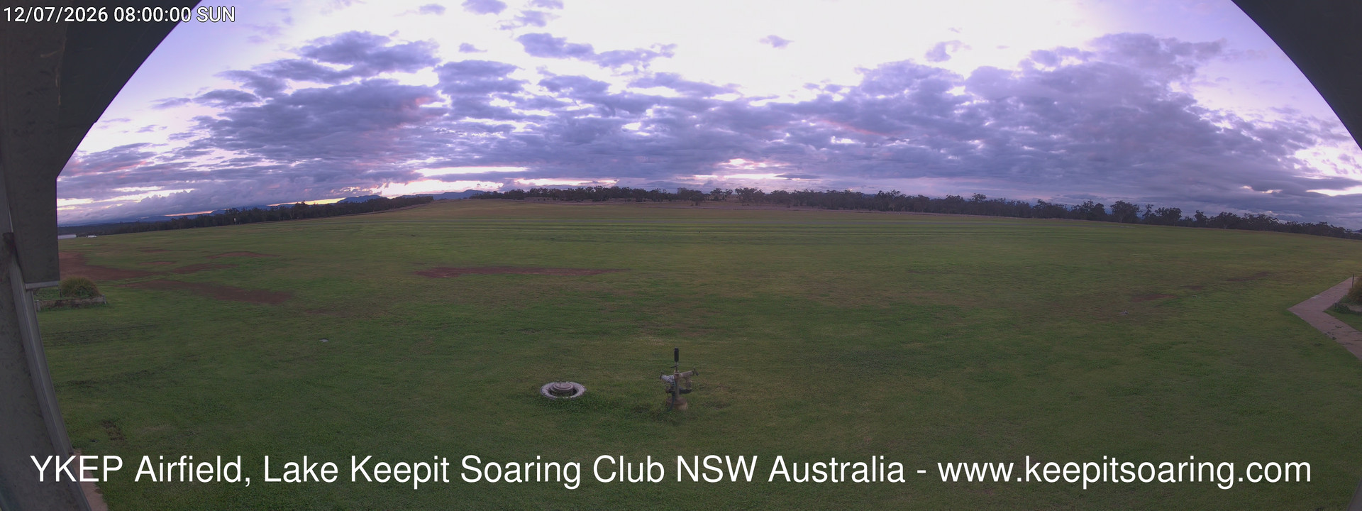 time-lapse frame, Lake Keepit Soaring Club T32 webcam