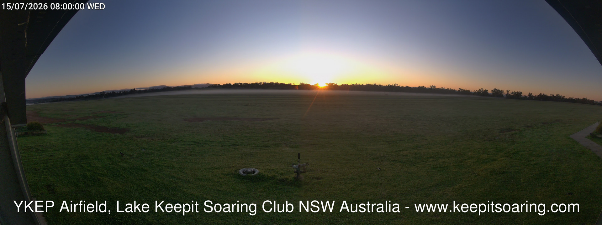 time-lapse frame, Lake Keepit Soaring Club T32 webcam