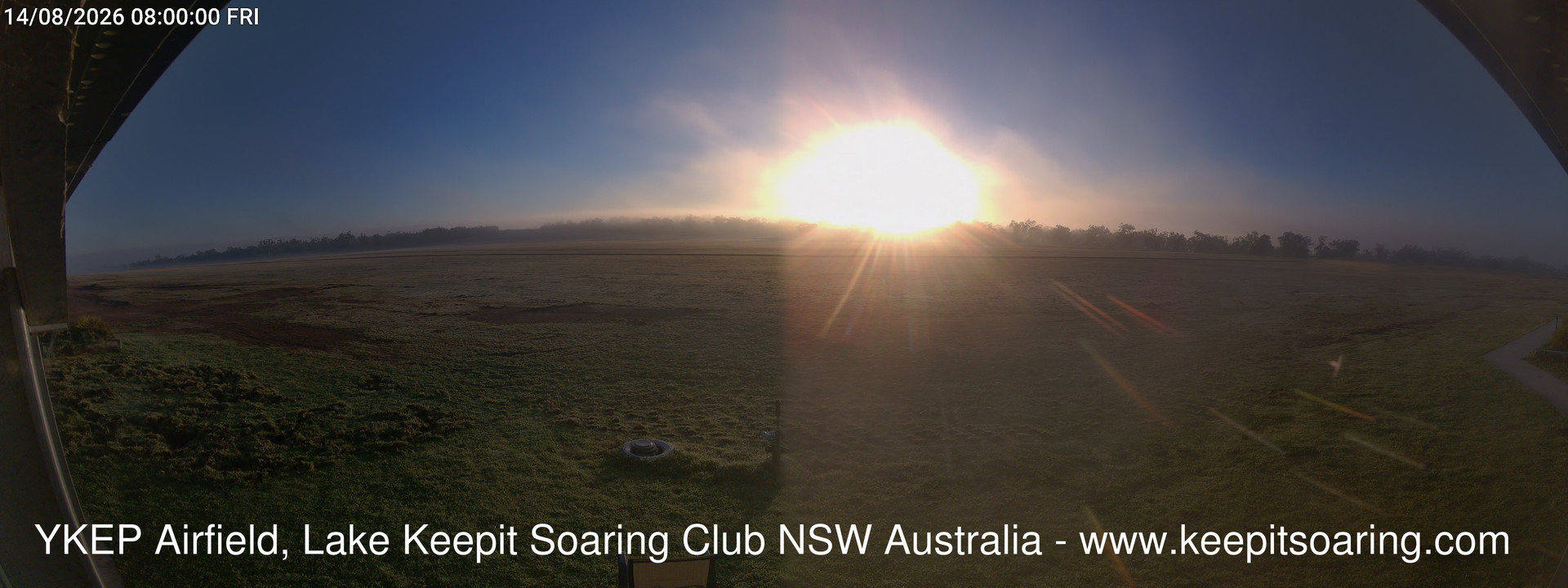 time-lapse frame, Lake Keepit Soaring Club T32 webcam