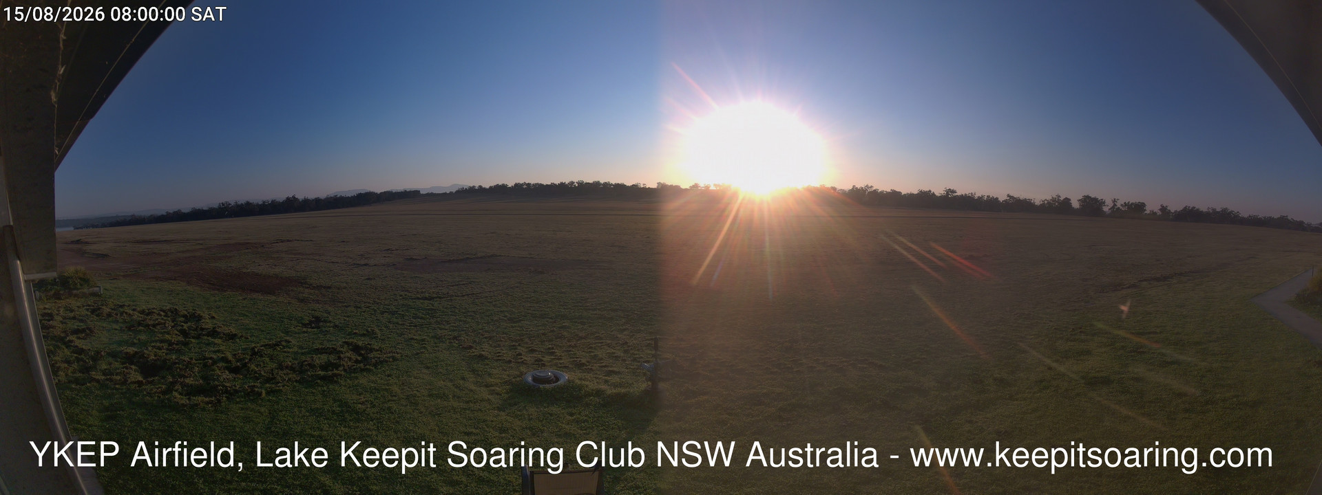 time-lapse frame, Lake Keepit Soaring Club T32 webcam