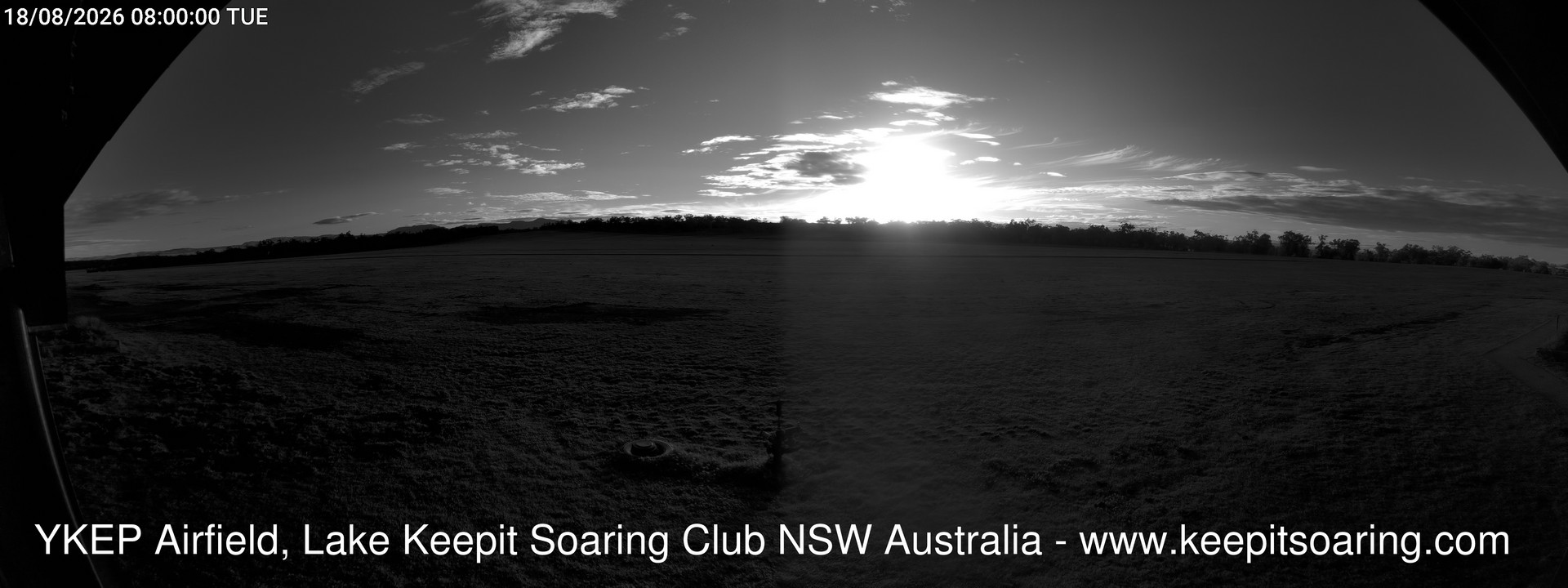 time-lapse frame, Lake Keepit Soaring Club T32 webcam