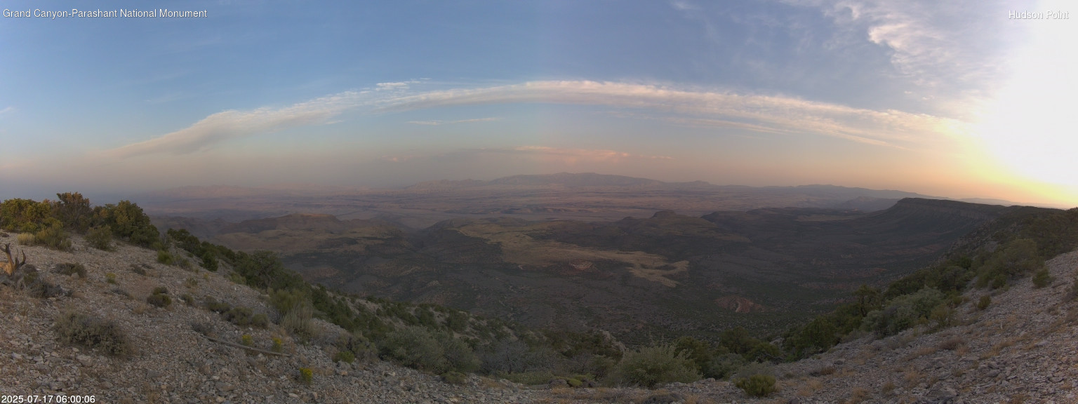 time-lapse frame, Hudson Point webcam