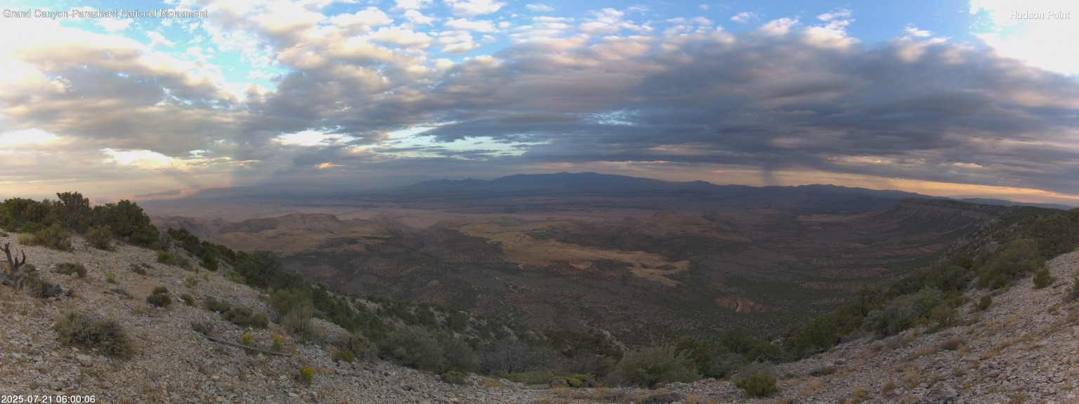 time-lapse frame, Hudson Point webcam