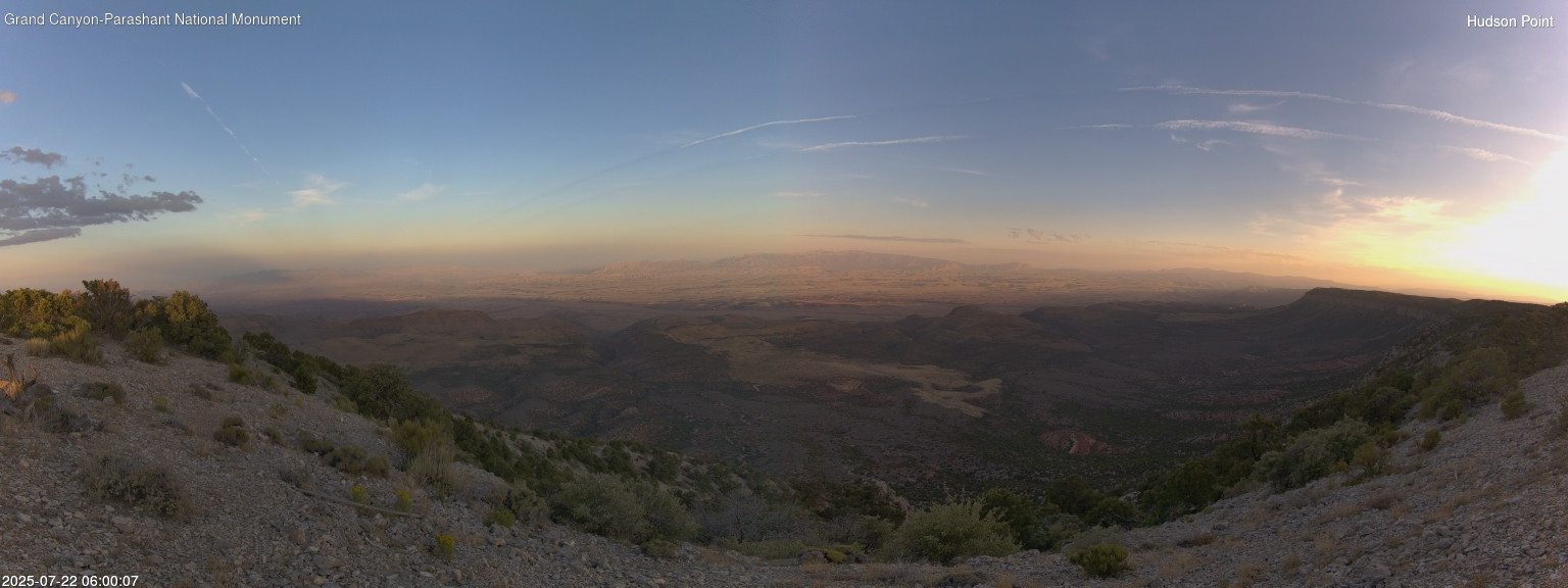 time-lapse frame, Hudson Point webcam