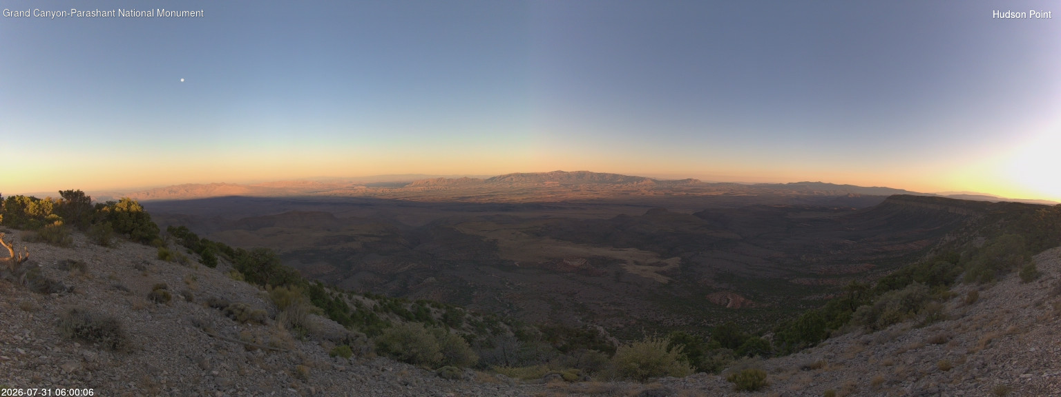 time-lapse frame, Hudson Point webcam