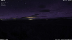 view from Mt Logan - Dark Sky on 2026-06-06