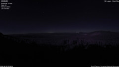 view from Mt Logan - Dark Sky on 2026-06-25