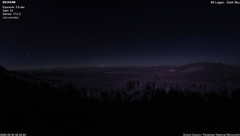 view from Mt Logan - Dark Sky on 2026-06-30