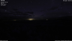 view from Mt Logan - Dark Sky on 2026-07-22
